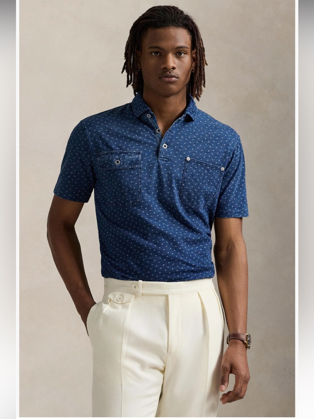 Polo Ralph Lauren Classic Fit Indigo Blue Jersey
Polo Shirt